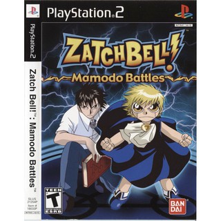 แผ่นเกมส์ Zatch Bell! Mamodo Battles PS2 Playstation 2 คุณภาพสูง ราคาถูก