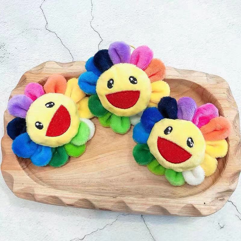 [ส่งไวจากไทย] Fulllove เข็มกลัด มุราคามิ Flower ดอกไม้สีรุ้ง Sunflower Brooch XZ007