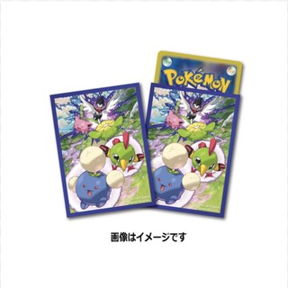 Pokemon Card Game Deck Shield Rose March Pack - สลีฟ, ซองคลุม, ซองการ์ด, ซองใส่การ์ด, Sleeve, โปเกมอนการ์ด