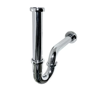 DONMARK ท่อน้ำทิ้งสแตนเลส P-trap ชุบโครเมี่ยม ป้องกันสนิม รุ่น PN-25 / PN-35