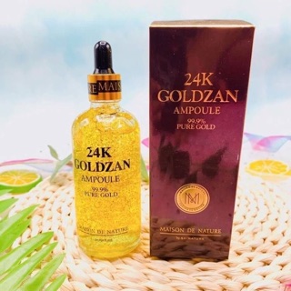 24K Goldzan Ampoule 99.9% Pure Gold By Skinature  เซรั่มทองคำ24K สินค้านำเข้าจากเกาหลี