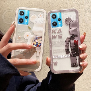 เคส Realme  9i Realme 9 Pro+ Pro ซิลิโคนนิ่ม แบบใส ลายหมี สําหรับ เคสโทรศัพท์ Realme9 Pro+ Pro Realmi 9 9i เปลือก