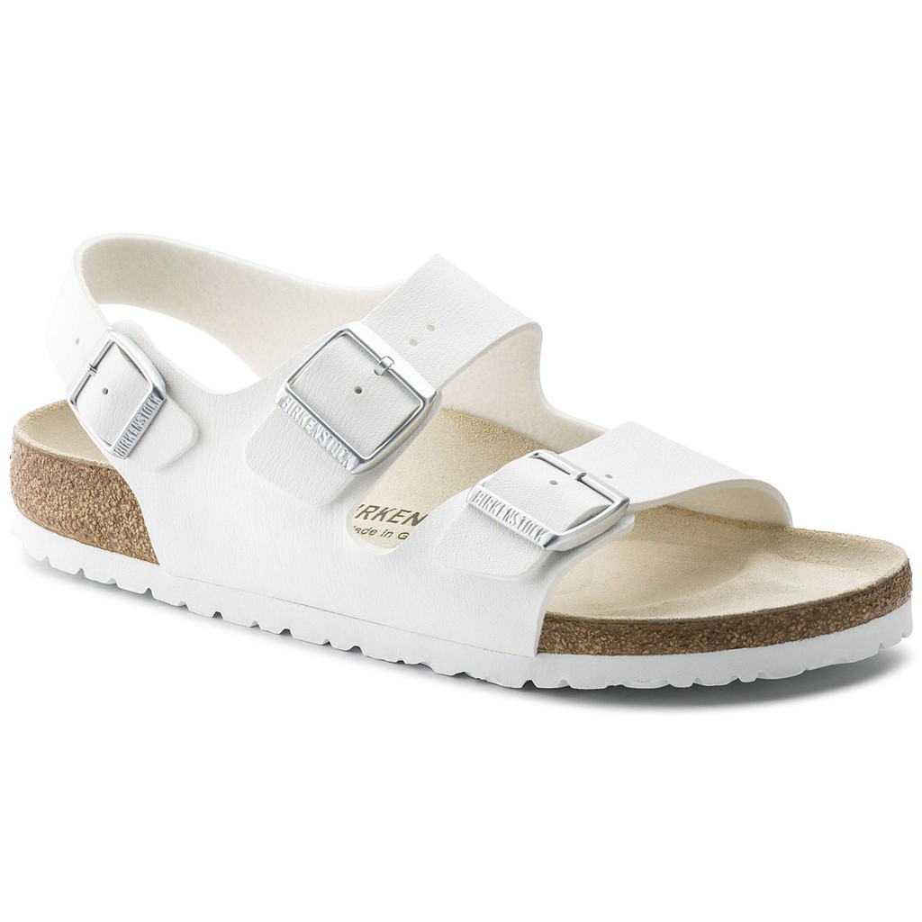 Birkenstock - Milano Birko-Flor White รุ่น 34731