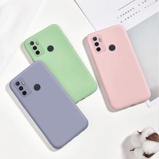 tpu เคสโทรศัพท์ซิลิโคน OPPO A53 Liquid silicone candy case