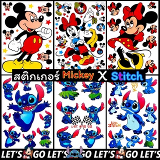 สติกเกอร์มิกกี้เมาส์ สติช mickey stitch สติ๊กเกอร์ มิกกี้ sticker มิกกี้เมาส์ เมาส์ mickeymouse