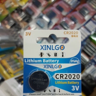 ถ่านกระดุม CR2020 3V Lithium Battery จำนวน 1ก้อน ของใหม่ ของแท้