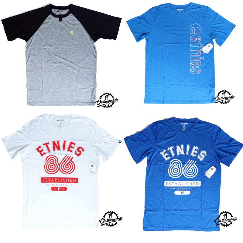 เสื้อเบรนด์สเก็ต ETNIES ขนาด อก22" ยาว31"