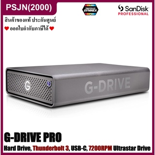 SanDisk Professional G-DRIVE PRO 6TB Enterprise-Class, Thunderbolt 3, USB-C Hard Drive Disk (SDPH51J-006T-SBAAD)