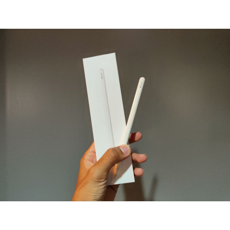 apple pencil 2 มือสอง ใหม่ๆ ติดฟิล์มแล้ว