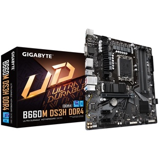 Gigabyte B660M DS3H DDR4 LGA1700 mATX , B660 DS3H DDR4 ATX Mainboard B660 Series