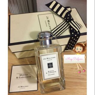 Jo Malone Mimosa &amp; Cardamom Cologne 100 ml.  ( พร้อมกล่อง*โบว์ ถุงกระดาษ )