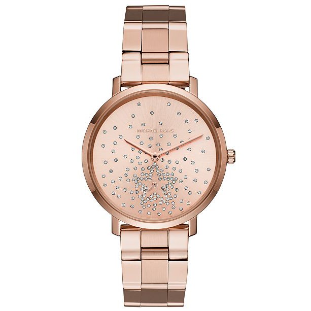 (ของแท้) Michael Kors ผู้หญิง แฟชั่น หรูหรา นาฬิกา สายสแตนเลส MK3718 ...