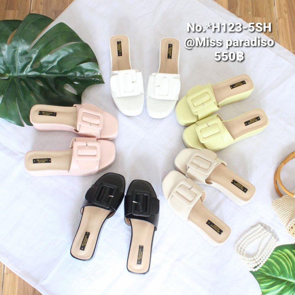 *H123-5SH รองเท้าส้นเตารีดBOYY