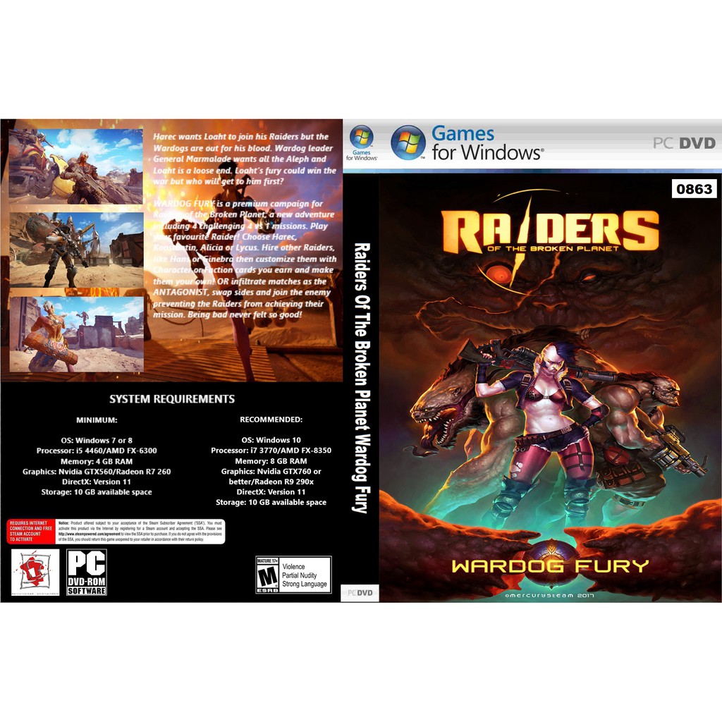 (PC) Raiders Of The Broken Planet Wardog Fury