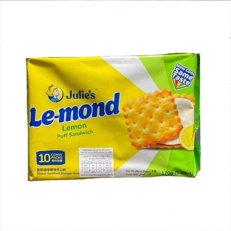 ปังjulie'sรสมะนาว 170กรัม