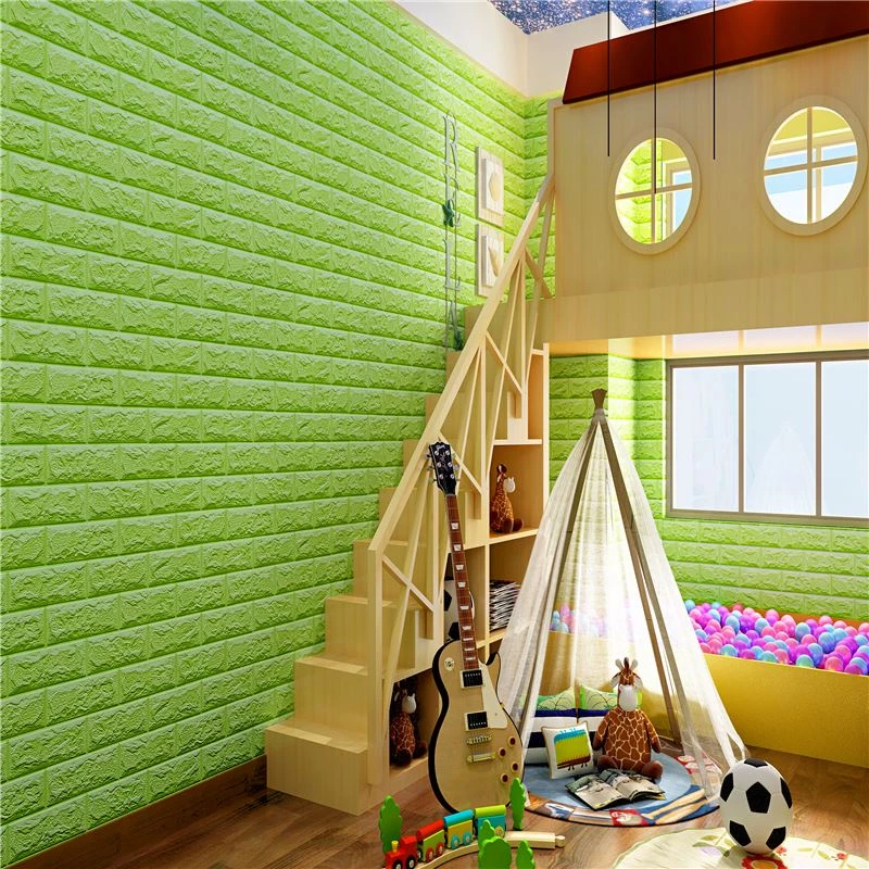 วอลเปเปอร์ติดผนัง 3D กันน้ำ สำหรับตกแต่งผนัง DIY thumbnail 9