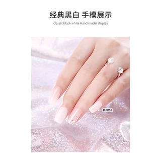 สีเจล AS ขวดแดงมี 4 สีดำ สีน้ำนม สีขาว สีเทาเม็ดสีแน่นมากของแท้100% ขนาด15ml.ของแท้100%❤️ พร้อมส่งมาก❤️