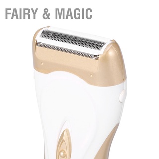 Fairy &amp; Magic Kemei Women Rechargeable Electric Shaver Epilator Hair Remover Removal Machine