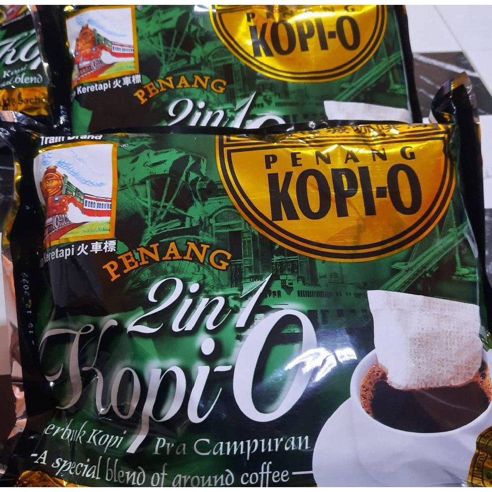 กาแฟดำ 2in1 KOPI-O 28 ซอง