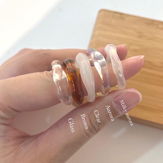 A.piece Resin Summer Ring(187)