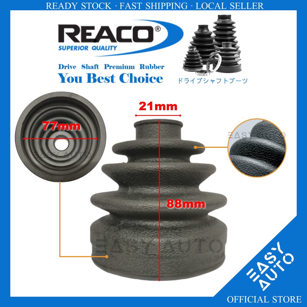 รับประกัน 1 เดือน Honda City SX8 T9A TMO SEL GD8 BRV SNA FD1 Jazz SAA 21mm - 77mm Reaco Drive Shaft 