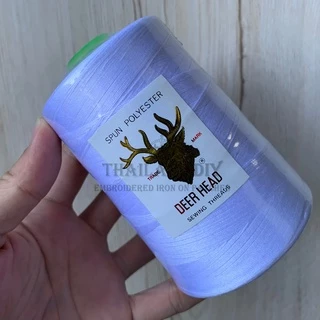 ด้ายเย็บผ้า ด้ายเส้นใหญ่ 20/3 หลากสี 400 เฉดสี+ เลื่อนดูได้ WOP ด้ายหลอดใหญ่ 250g ตราหัวกวาง ด้าย ด้ายยีนส์ เย็บรองเท้า