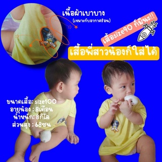 💕พร้อมส่ง ไม่จกตา💋เสื้อยืดเด็กหญิง เด็กชาย คอกลม แขนยาว อายุ 1-5 ปี ผลิตจาก cotton 100% เสื้อผ้าเด็ก SIZE​  90 100 120