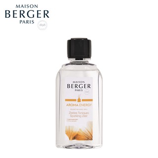 Maison berger,Aroma Energy Refill 200ml,น้ำหอมชนิดเติมก้านกระจายความหอมกลิ่น อะโรมา เอเนอร์จี้, Reed diffuser re