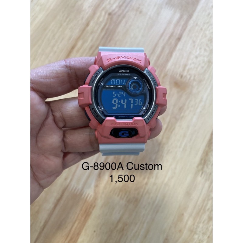 นาฬิกา G shock G-8900A Custom มือสอง สวยกริ๊บ 🔥