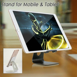 Universal Aluminum Stand ขาตั้ง ที่ตั้ง สำหรับ แท็บเล็ต มือถือ ปรับระดับได้