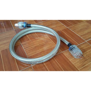 สายไฟเยอรมัน  HELUKABEL รุ่น Y-CY-JZ  4G6 รุ่นท็อปมีชิลด์ถักหุ้มตลอดเส้นหัวท้าย Acrolink NCF  ทองแดง