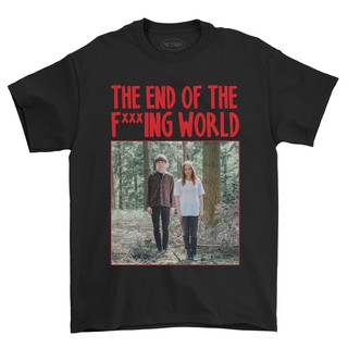 เสื้อยืดพิมพ์ลาย The End Of The Fucking World 04 สําหรับผู้ชาย