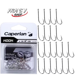 เบ็ดนิกเกลสำหรับตกปลาด้วยหนอนแบบเดี่ยว เบ็ดนิกเกล Sea fishing eyed hook NICKEL WORM EYE HOOK