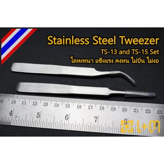 Stainless Steel Tweezer Set