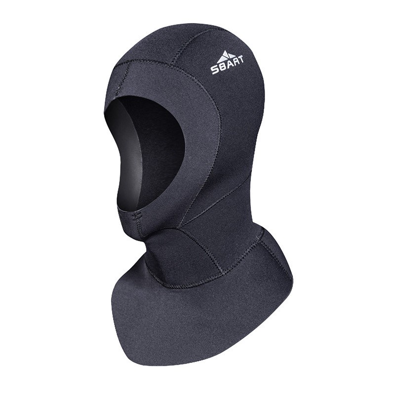 ที่ปิดหัวเวลาดําน้ํา 3mm Sbart Neoprene 3mm หน้ากากดำน้ำยิงปลา ชุดดำน้ำ เกียร์อุปกรณ์ ดําน้ําอุปกรณ์