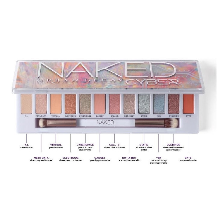 URBAN DECAY NAKED CYBER EYESHADOW PALETTE 💥ใหม่ล่าสุด💥ของแท้💯% | Shopee  Thailand