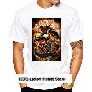 เสื้อยืด พิมพ์ลายการ์ตูน Amon Amarth Jomsviking Tour สไตล์เรโทร สีมัดย้อม ของขวัญฮาโลวีนสามารถปรับแต่งได้