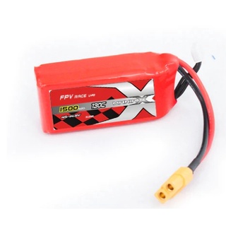 [แบตเตอรี่] ManiaX 1500mAh 4S-14.8V / 6S-22.2V 130C lipo battery