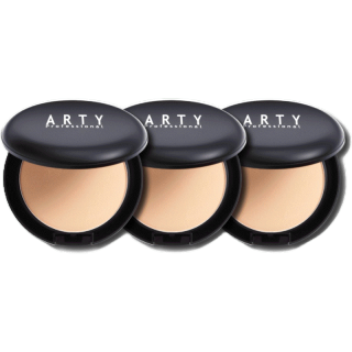 [ แพค 3 ชิ้นสุดคุ้ม ] ARTY PROFESSIONAL SUPER PERFECT POWDER SPF 25 PA++ แป้งผสมรองพื้น เครื่องสำอาง แป้งสำหรับใบหน้า