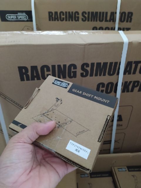 แท่นเกียร์ GR02-LRS Gear Shifter Mount สำหรับขาตั้งจอยพวงมาลัย แบบพับได้รุ่น BS02-LRS : Racing Steering Wheel Stand