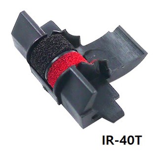 IR-40T หมึกเครื่องคิดเลขพิมพ์กระดาษ เทียบเท่า สีดำ-แดง