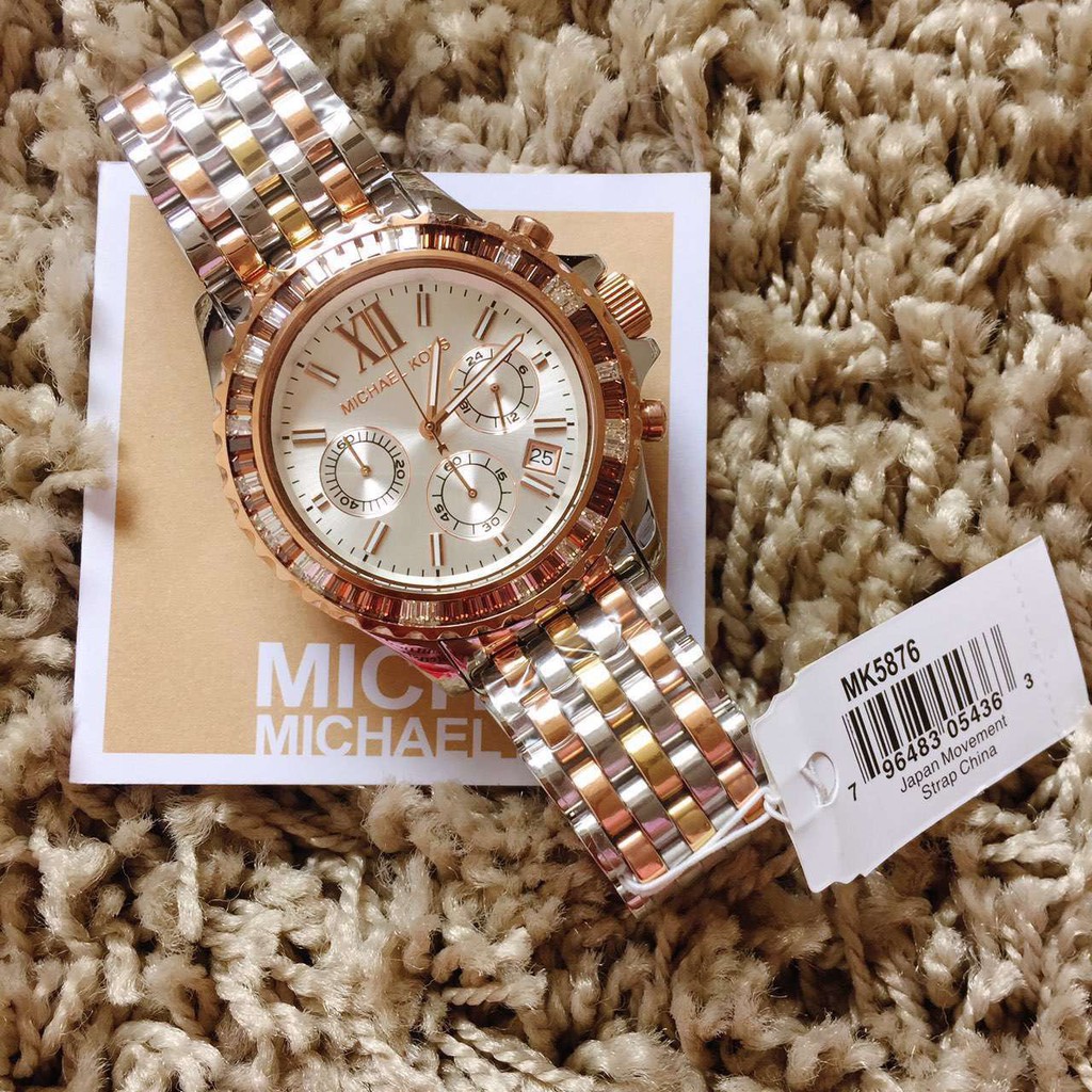 Best selling MK Michael kors MK5876 men's watch 42mm | Shopee Thailand