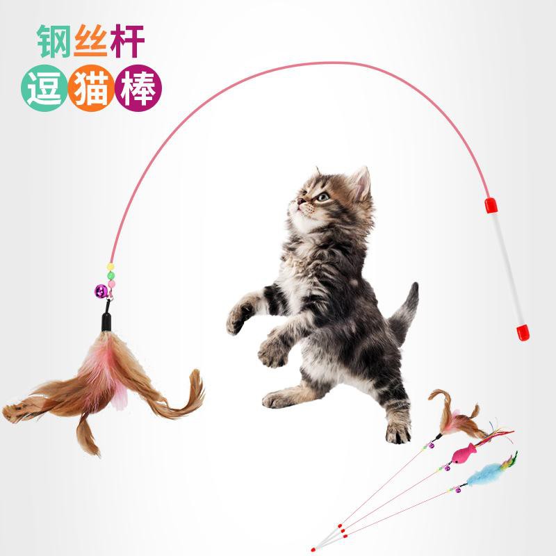 Cat play Cat teaser ของเล่นแมว Happy Cat Mainan Kucing