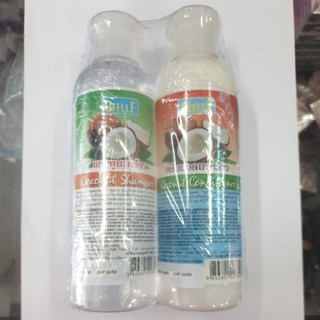 Beelle coconut shampoo and coconut Conditioner 400 ML * 2 ชิ้น