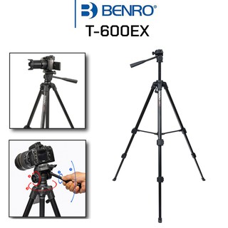 ขาตั้งกล้อง Benro Tripods Aluminum T600 EX