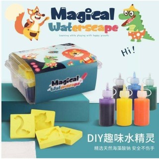 ของเล่นฝึกสมอง Magical water seape ของเล่นเยลลี่ในน้ำ