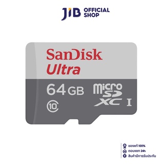 แหล่งขายและราคาSANDISK 64 GB MICRO SD CARD (ไมโครเอสดีการ์ด) SANDISK ULTRA SDXC CLASS 10 (SDSQUNR-064G-GN3MN)อาจถูกใจคุณ