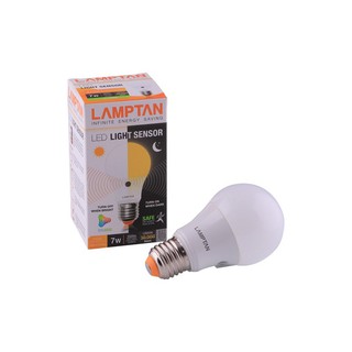 หลอด LED LIGHT SENSOR 7W WARMWHITE LAMPTAN | LAMPTAN | LED Light Sensor 7 W W หลอด LED หลอดไฟ Lighting &amp; Ceiling Fans Sh