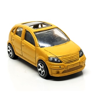 Majorette Citroen C3 2001 - Metallic Orange Color /Wheels 5CS /scale 1/57 (3 inches) no Package