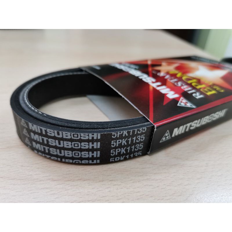 Honda City TMO, BRV(2017-)JAZZ 1.5,สายพานพัดลม I-VTEC, 5pk1135 Mitsuboshi จากญี่ปุ่น